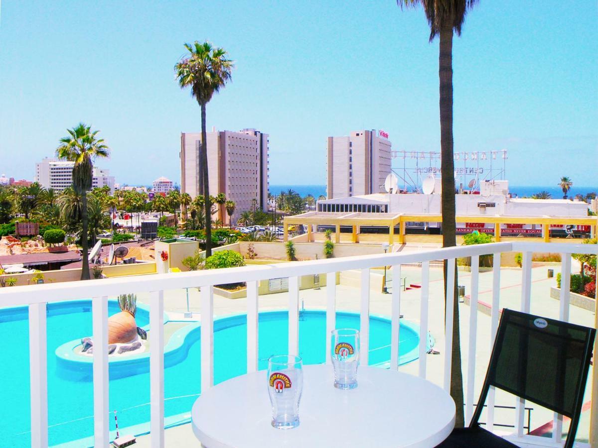 Apartment In Torres De Yomely Complex Playa de las Américas Eksteriør billede