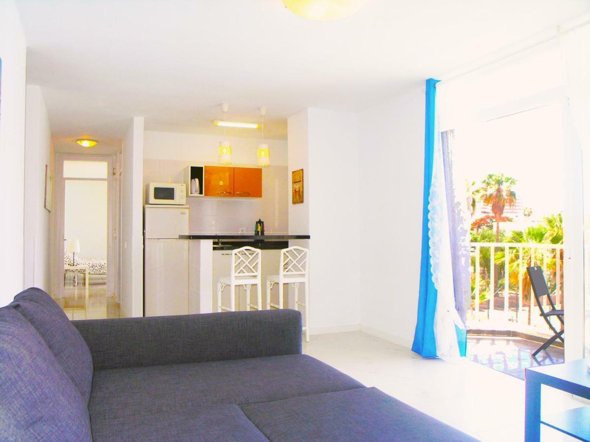 Apartment In Torres De Yomely Complex Playa de las Américas Eksteriør billede