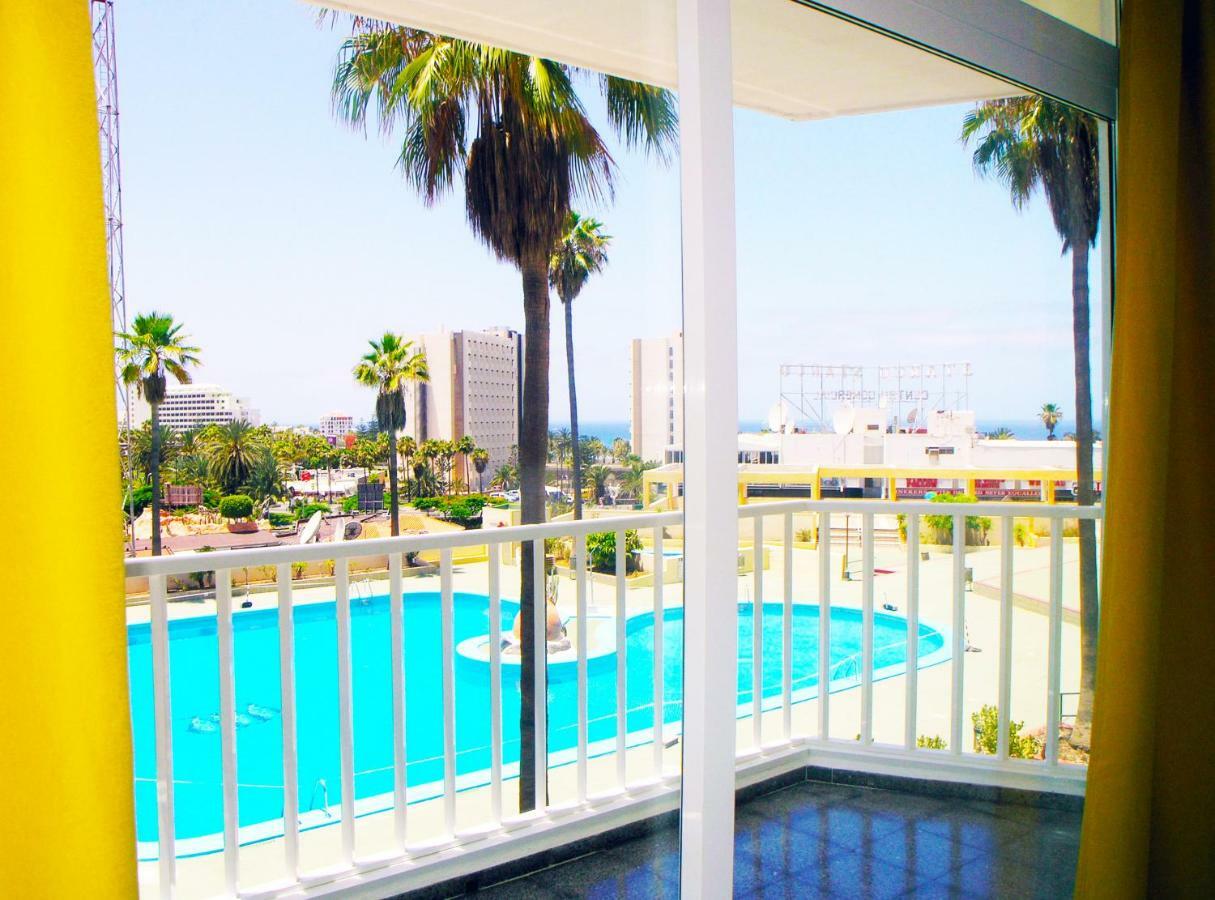 Apartment In Torres De Yomely Complex Playa de las Américas Eksteriør billede